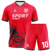 赤ユニフォーム サッカー